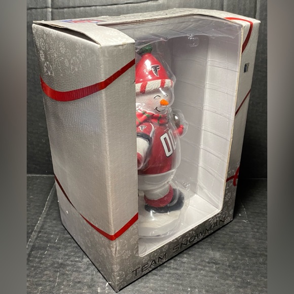 Atlanta Falcons NFL Team Snowman Brand New in Box - Picture 4 of 6